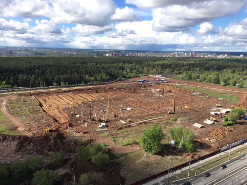 Объекты в стадии строительства