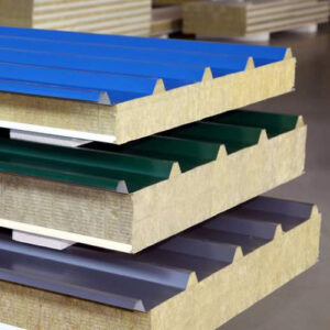 Сэндвич панели из минеральной ваты